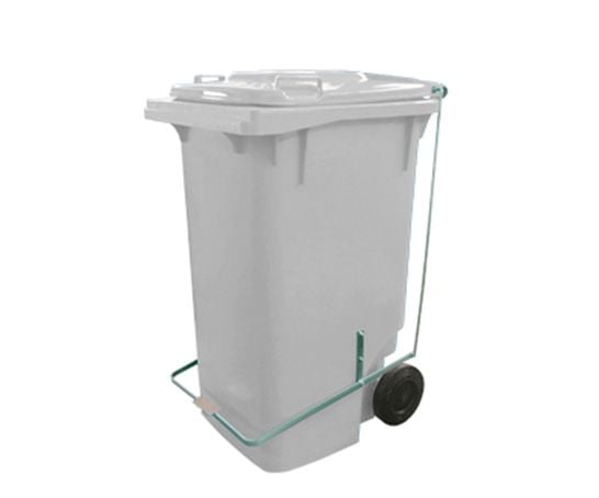 Coletor de Lixo 240L com Rodas e Pedal